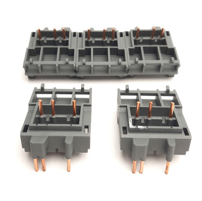 New – Open box Lot of 5 ABB BEA16-4 Contactor/Motor Starter Connector, 3-Pole, Up to 32A