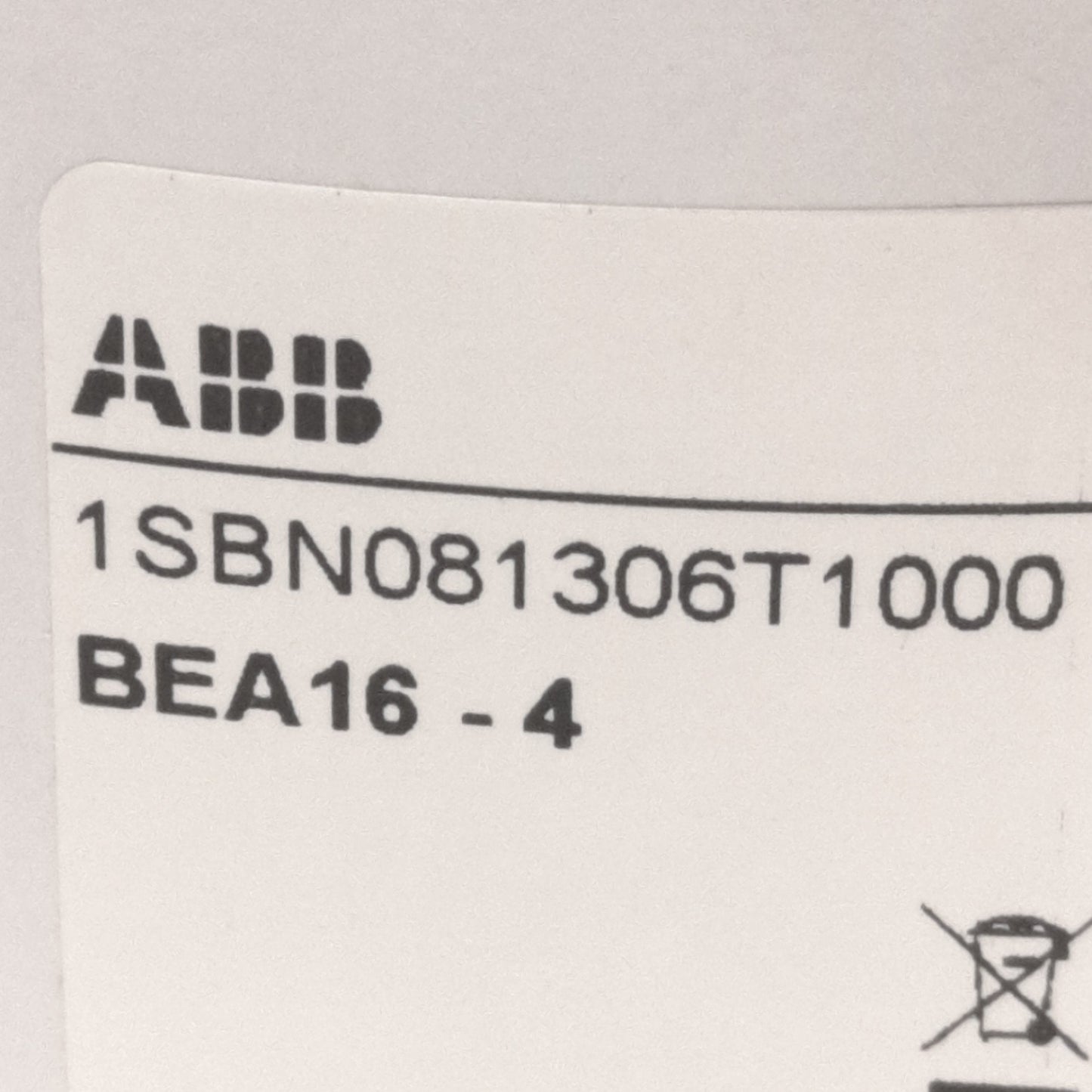 New – Open box Lot of 5 ABB BEA16-4 Contactor/Motor Starter Connector, 3-Pole, Up to 32A