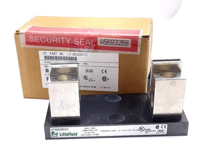 New Littelfuse LFJ602001C Fuse Holder Class J Fuse Block Single Pole 600V, 200A