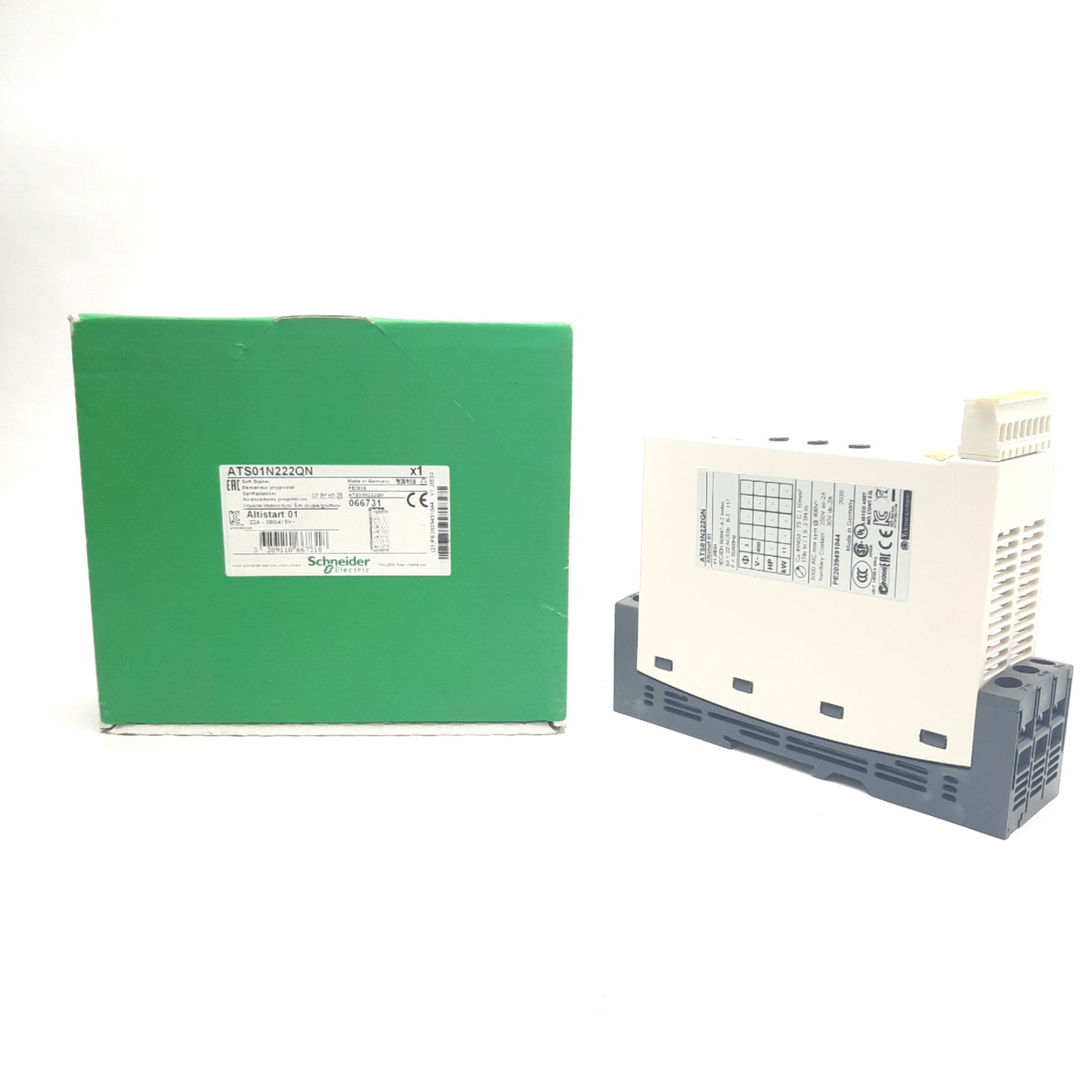 New Schneider ATS01N222QN Altistart 01 Soft Starter, 22A, 380-415V, 7.5-11kW