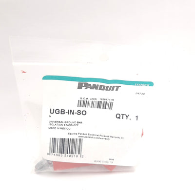 New Panduit UGB-IN-SO Structured Ground Universal Ground Bar Stand Offs