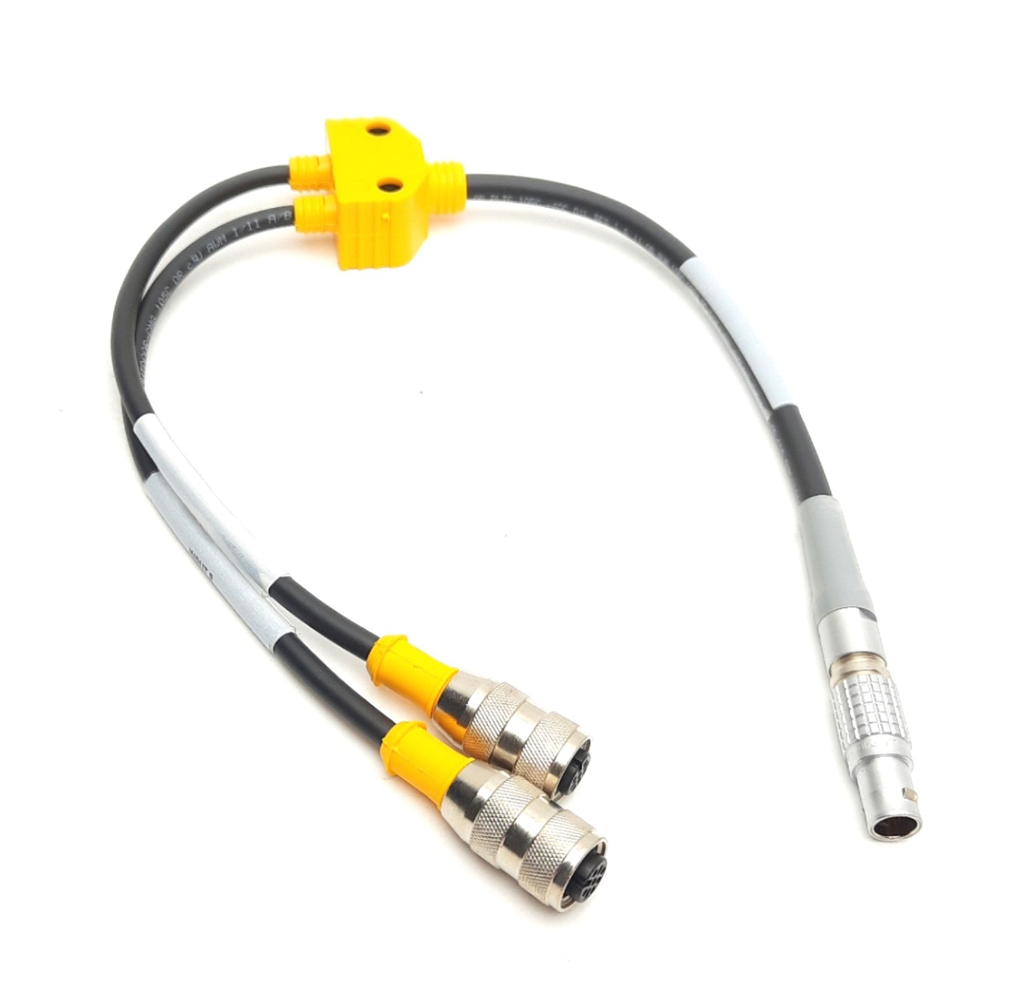 New Turck 238-139 Supplied LEMO Cordset, M12 5-Pin Male (x2) to 12-Pin Male Lemo