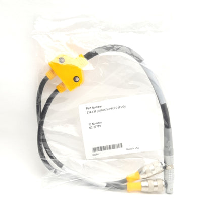New Turck 238-139 Supplied LEMO Cordset, M12 5-Pin Male (x2) to 12-Pin Male Lemo