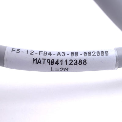 New – Open box Kollmorgen F5-12-FB4-A3-00-002000 Motor Feedback Cable, For AKD/AKD2G Drive, 2m