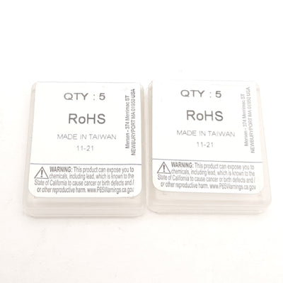 New Lot of 10 Mersen GSC10 Time Lag Glass Fuses, 10A 250VAC, 5.2mm x 20mm