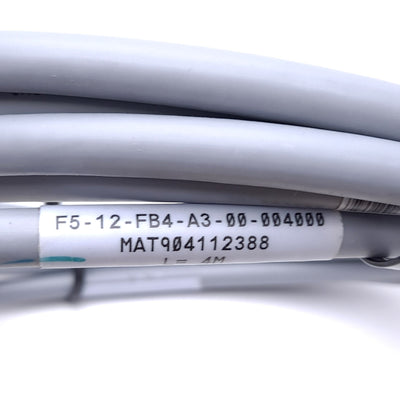 New – Open box Kollmorgen F5-12-FB4-A3-00-004000 Motor Feedback Cable, For AKD/AKD2G Drive, 4m