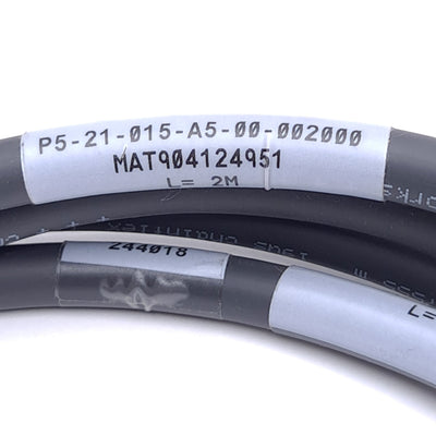 New – Open box Kollmorgen P5-21-015-A5-00-002000 Power Cable, For AKD2G Drives, 2m Length
