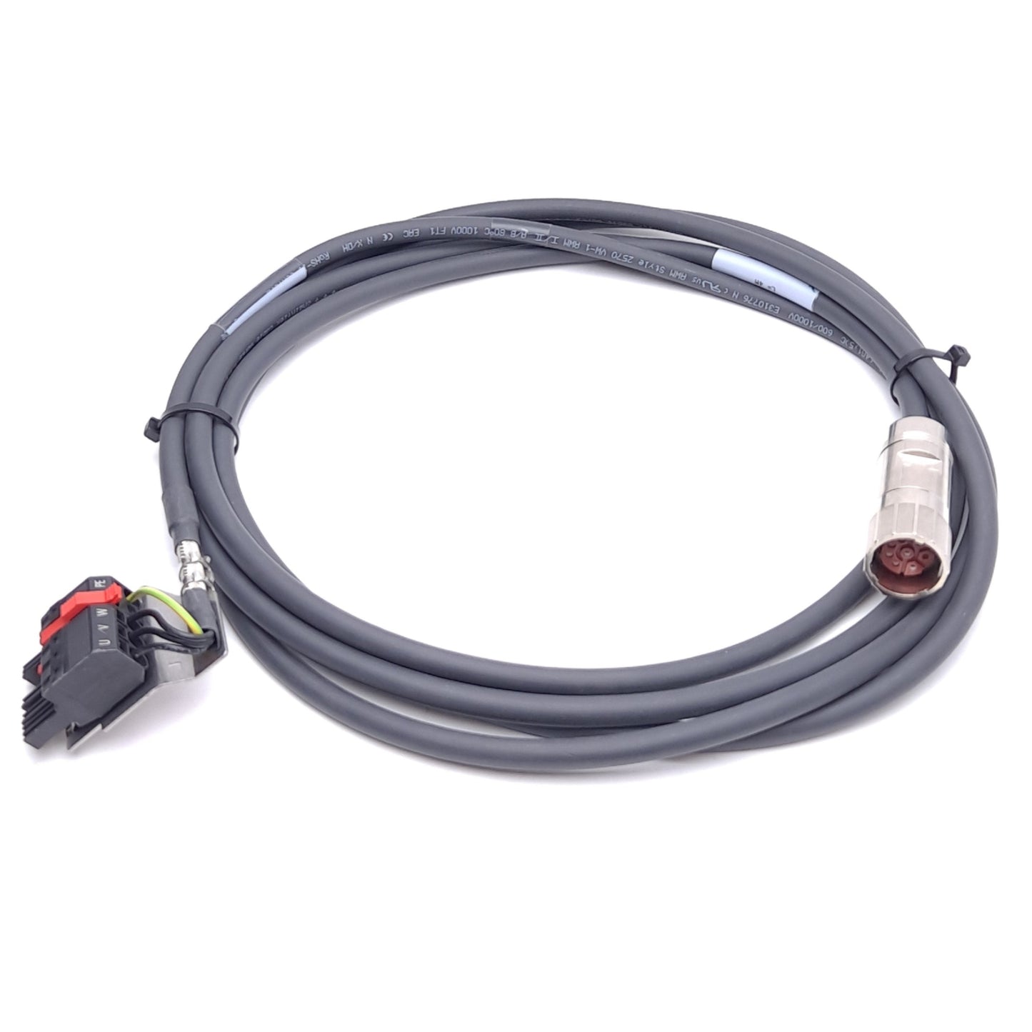 New – Open box Kollmorgen P5-21-015-A5-00-004000 Power Cable, For AKD2G Drives, 4m Length