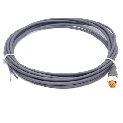 New – Open box Lumberg Automation RKT/LED A 4-3-224/5 M Cable, M12 4-Pin Female to Flying Leads