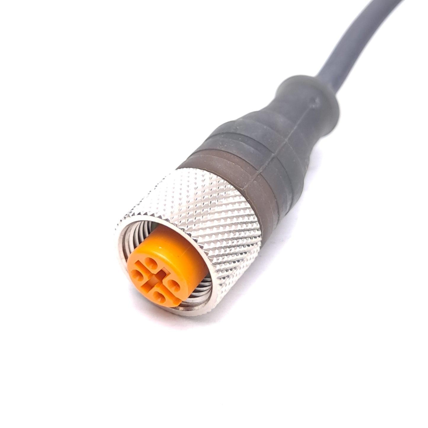 New – Open box Lumberg Automation RKT/LED A 4-3-224/5 M Cable, M12 4-Pin Female to Flying Leads