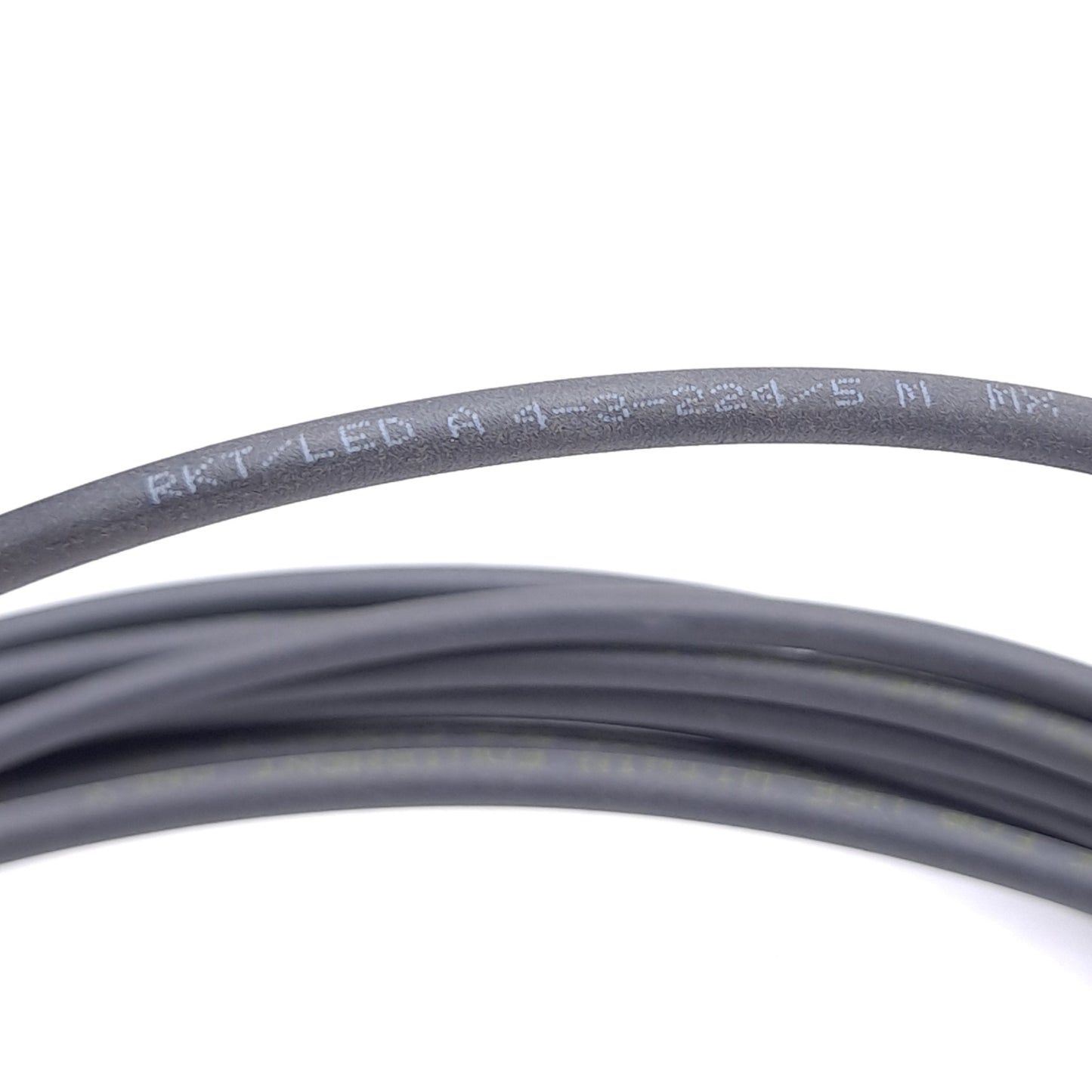 New – Open box Lumberg Automation RKT/LED A 4-3-224/5 M Cable, M12 4-Pin Female to Flying Leads