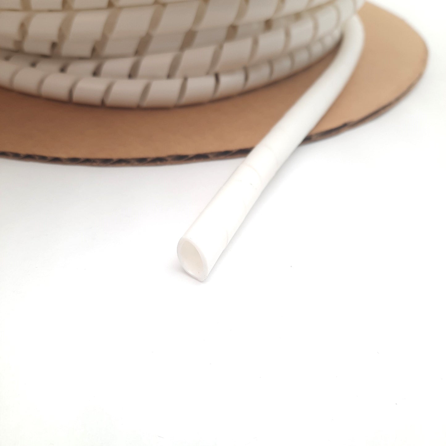 New Panduit T50R-CY Fire Resistant Polyethylene Spiral Wrap, 1/2" x 100ft