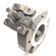 Used Max-Seal BL630-SS-SS-S7-M-G Butterfly Valve, 3" Port, 1/4" Shaft, ANSI Class 150