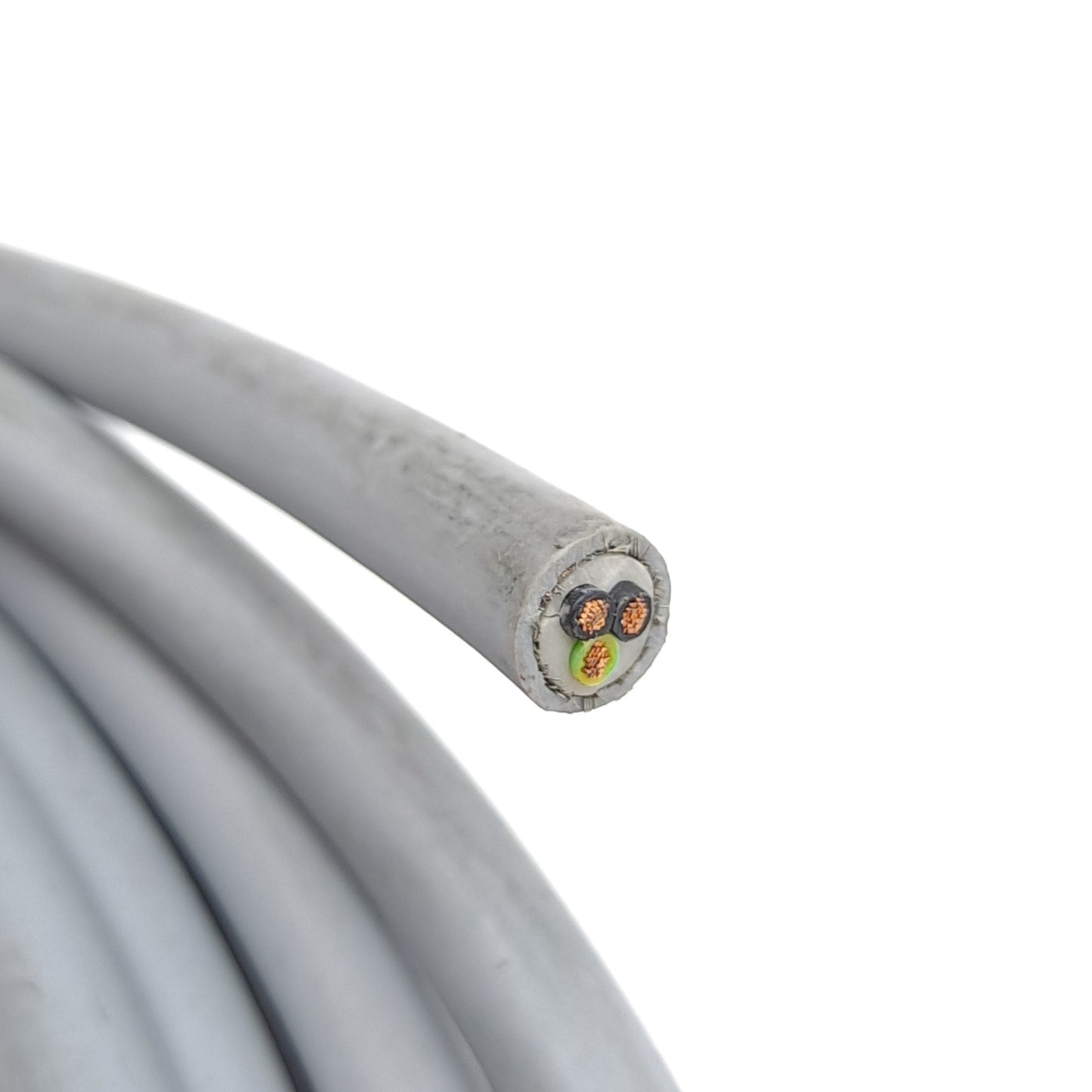 New – Open box Igus CF140-15-03-UL Chainflex Control Cable, 3 x 16 AWG, ø9mm OD, 40ft Length