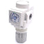 New SMC AR20K-N02BE-Z-B Air Regulator 1/4in NPT Ports, 1.0MPa Max, W/ Pressure Gauge