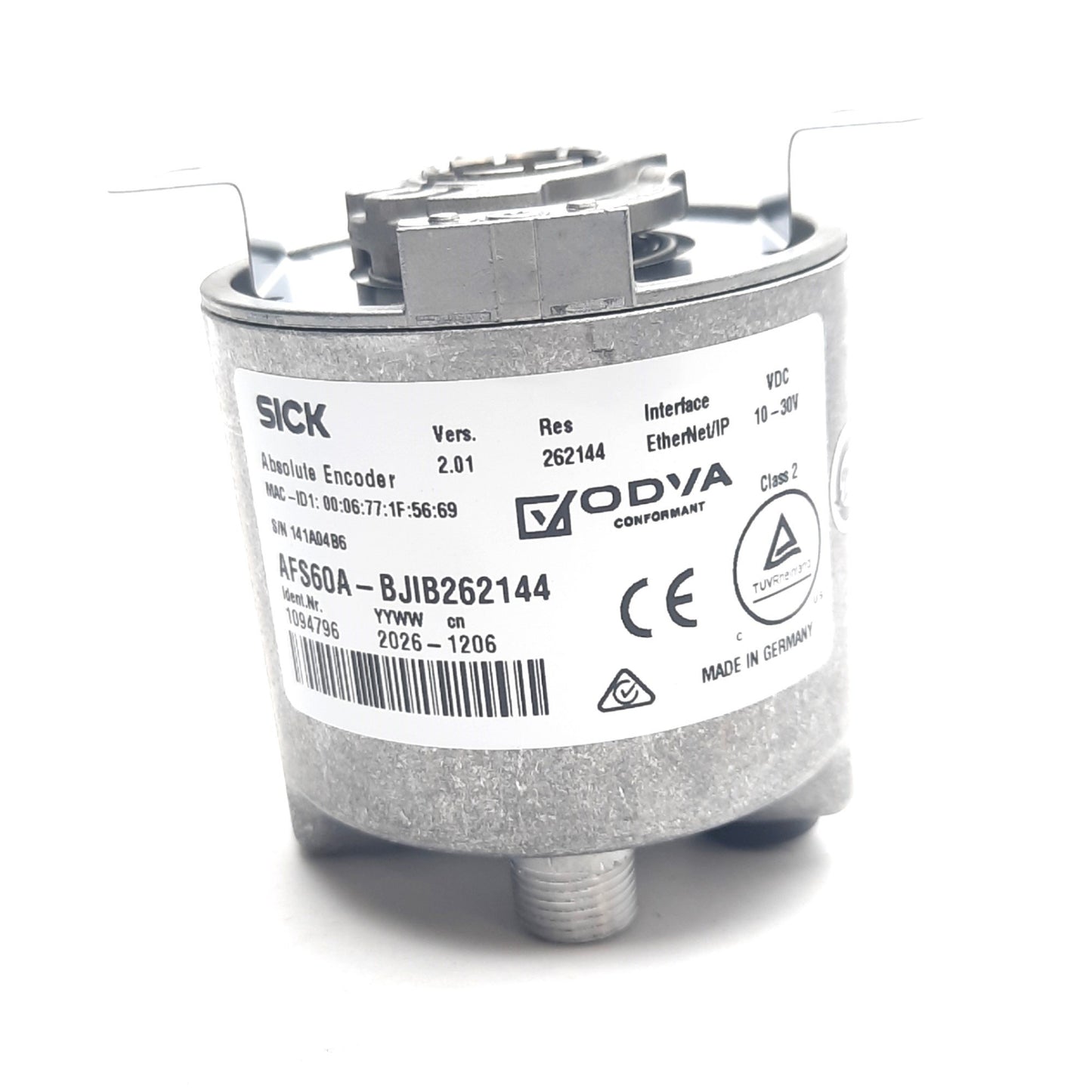 New SICK AFS60A-BJIB262144 Absolute Encoder, 18bit, 10-30V, ø5/8" Shaft