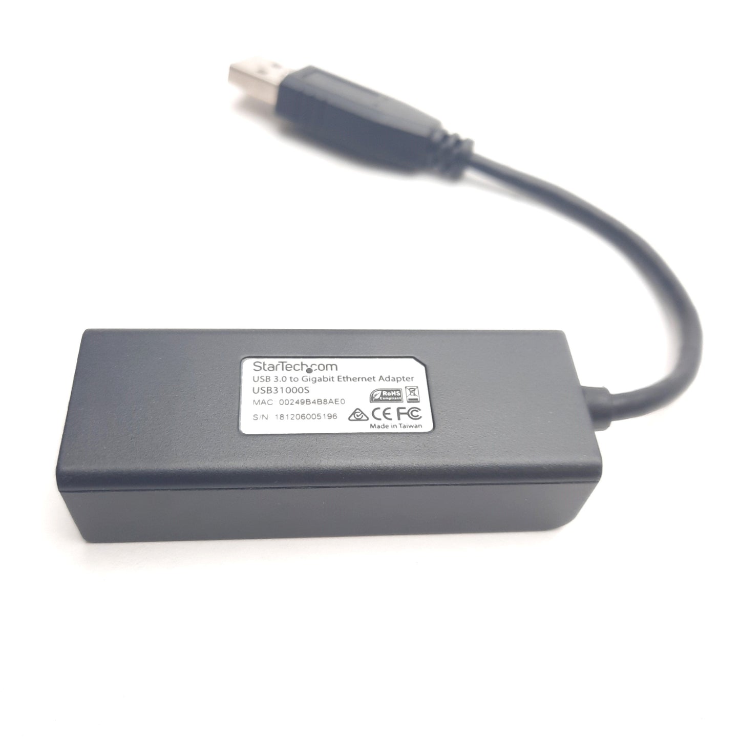 New Startech USB31000S USB 3.0 to Gigabit Ethernet Adapter, 5VDC, USB to RJ45