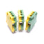 Used Lot of 3 Phoenix Contact UISLKG 16 0443052 Terminal Block, 1-Level, 2-Connection