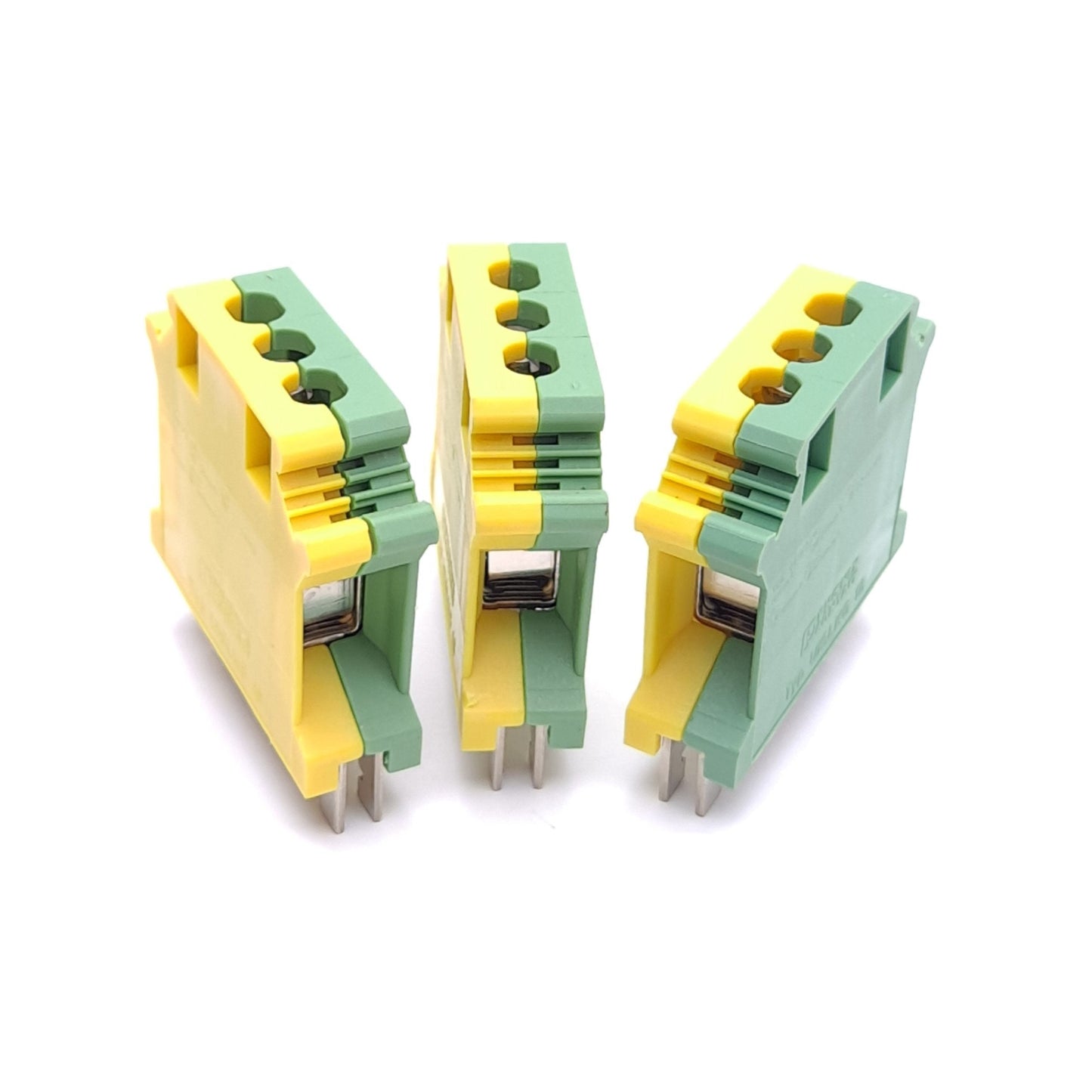 Used Lot of 3 Phoenix Contact UISLKG 16 0443052 Terminal Block, 1-Level, 2-Connection