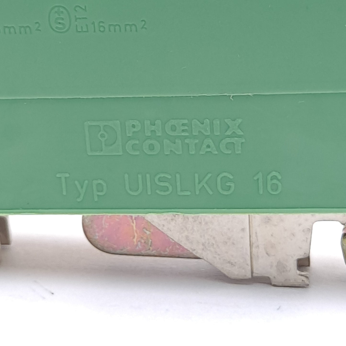 Used Lot of 3 Phoenix Contact UISLKG 16 0443052 Terminal Block, 1-Level, 2-Connection