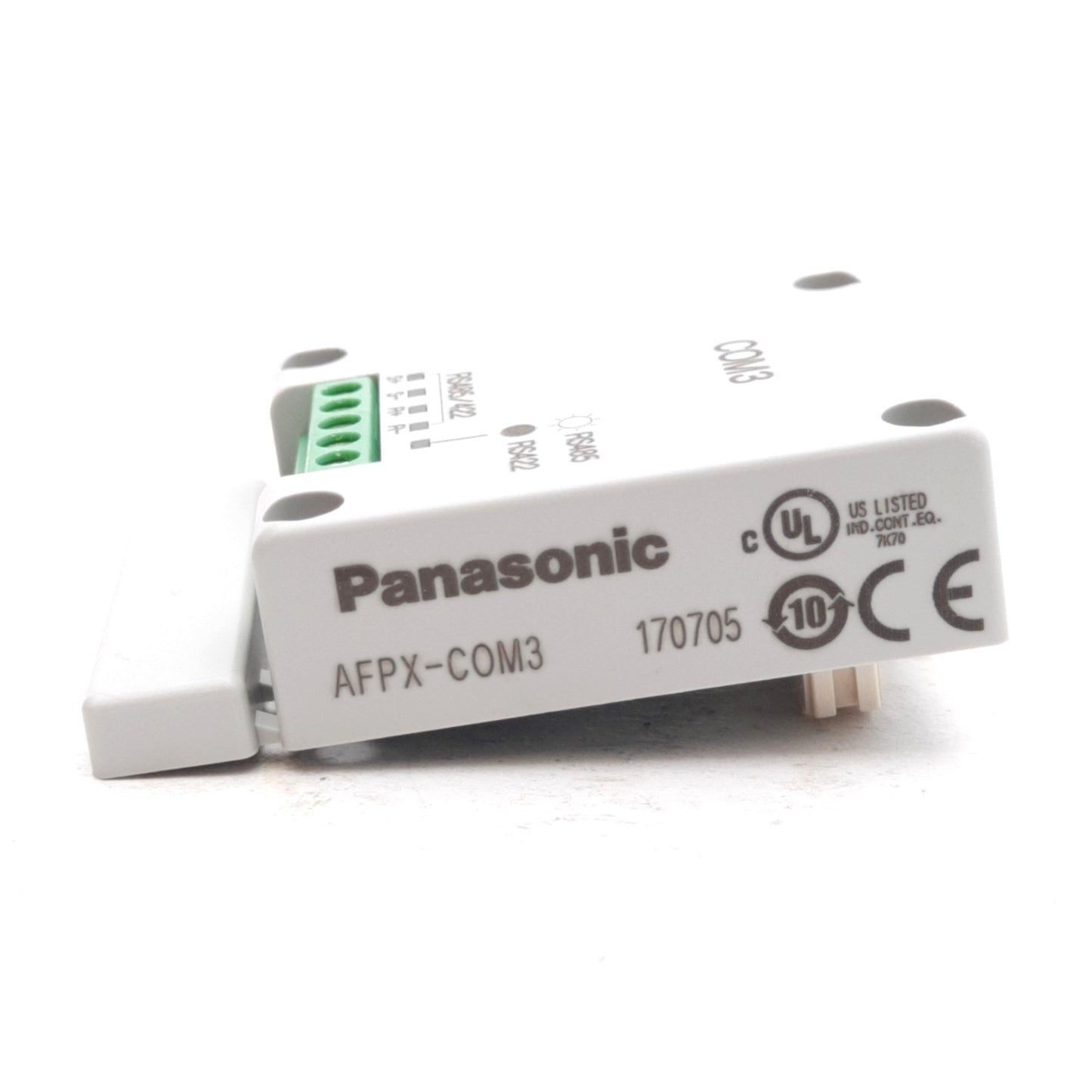 New Panasonic AFPX-COM3 Communication Cassette, For Use With FP-X Series, RS485/422