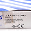 New Panasonic AFPX-COM3 Communication Cassette, For Use With FP-X Series, RS485/422
