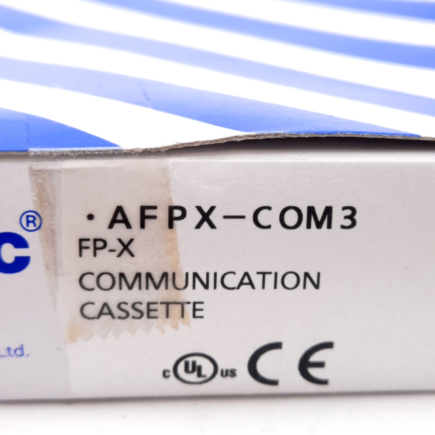 New Panasonic AFPX-COM3 Communication Cassette, For Use With FP-X Series, RS485/422