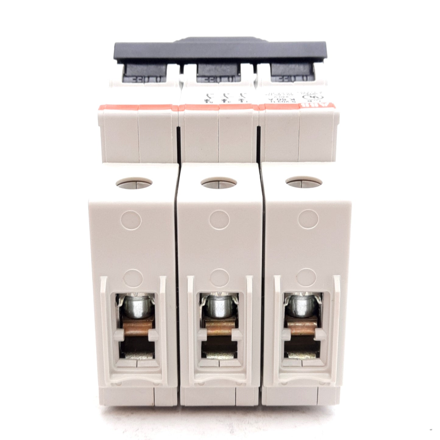 New ABB S203U-K50 Circuit Breaker, 3-Poles, K-Curve, 240VAC, 50A, DIN Rail