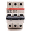 New ABB S203U-K50 Circuit Breaker, 3-Poles, K-Curve, 240VAC, 50A, DIN Rail