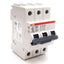 New ABB S203U-K50 Circuit Breaker, 3-Poles, K-Curve, 240VAC, 50A, DIN Rail