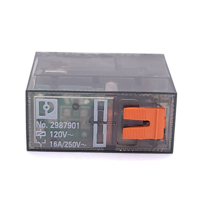 New – Open box Lot of 4 Phoenix Contact REL-MR-120AC/21HC/MS 2987901 Power Relay, 120VAC Coil
