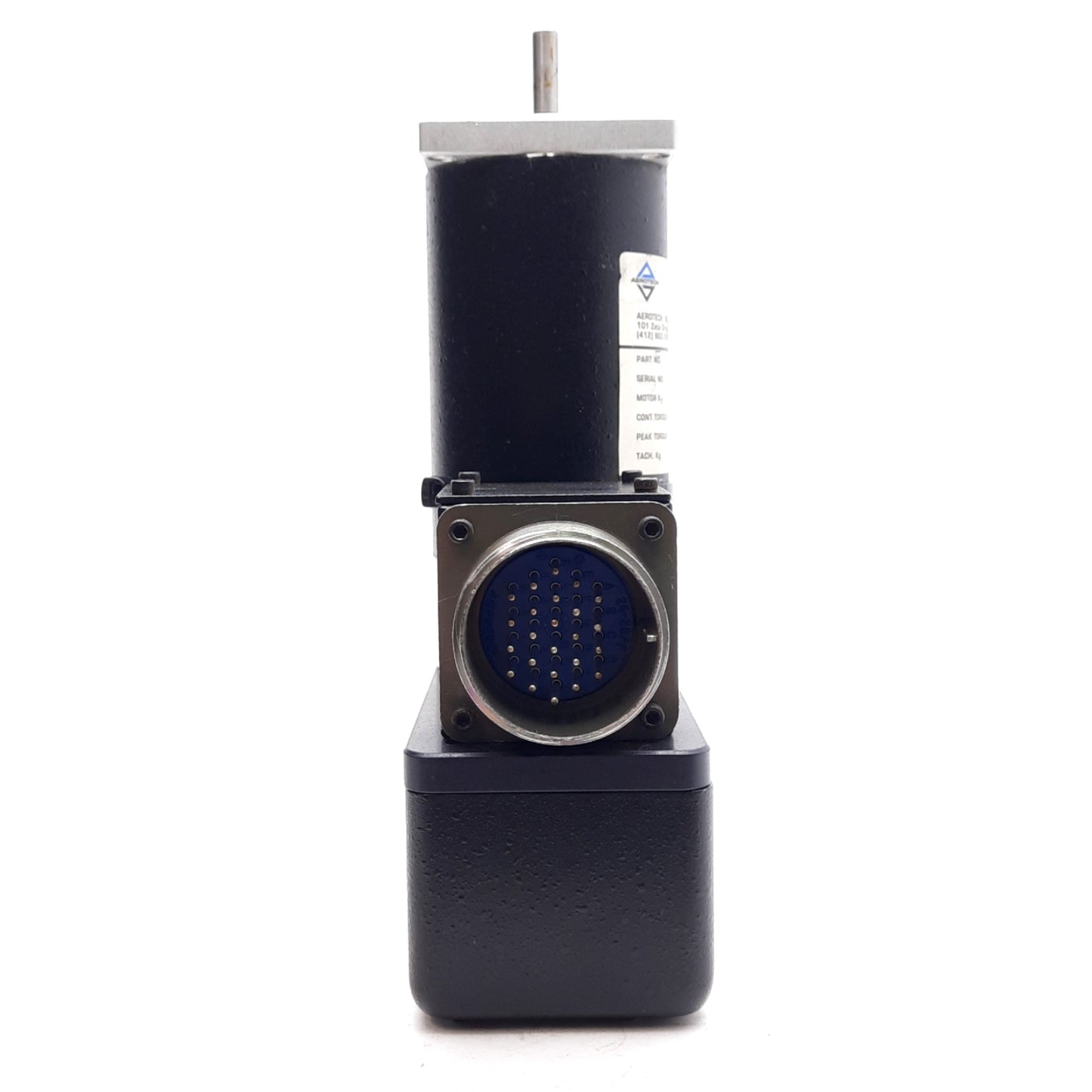 Used Aerotech 1050LT-MSOF/E1000LD Servo Motor, 40VDC Bus, 1000ppr Encoder, NEMA 23