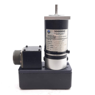 Used Aerotech 1050LT-MSOF/E1000LD Servo Motor, 40VDC Bus, 1000ppr Encoder, NEMA 23