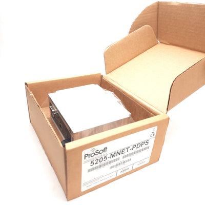 New ProSoft 5205-MNET-PDPS Modbus TCP/IP to PROFIBUS DP Slave Gateway, 18-36VDC