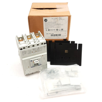 New – Open box Allen Bradley 140G-J6F3-C80 Molded Case Circuit Breaker 3-Pole 690VAC/500VDC 80A
