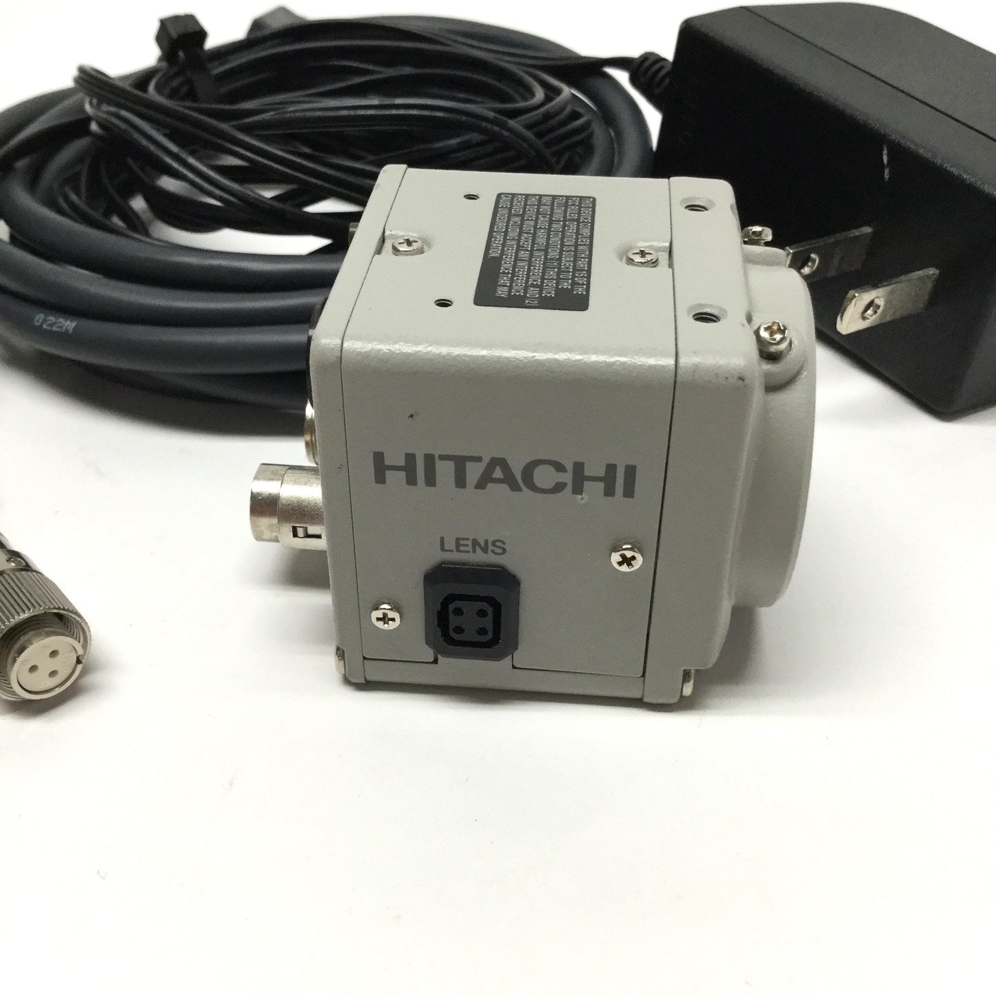 Used Hitachi KP-D20AU Color Analog Machine Vision Camera, 1/3" CCD, CS Mount, 12VDC