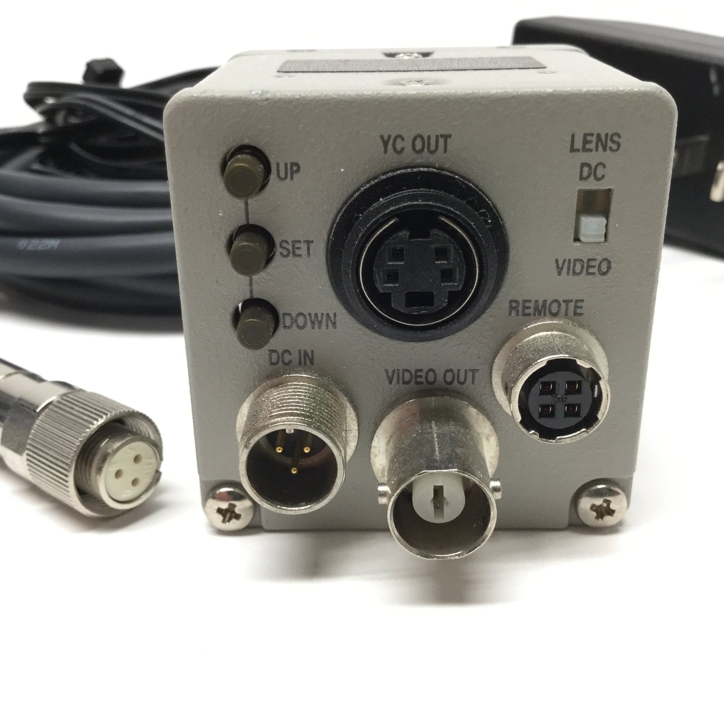 Used Hitachi KP-D20AU Color Analog Machine Vision Camera, 1/3" CCD, CS Mount, 12VDC