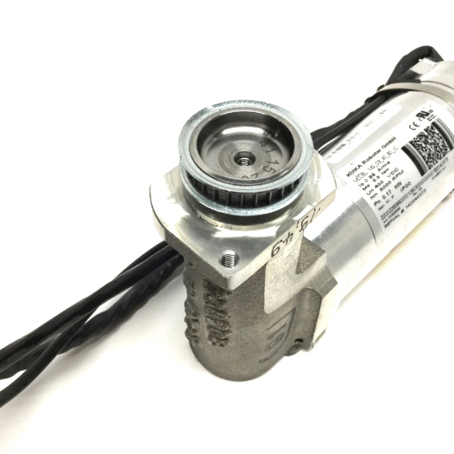 Used KUKA MG-03-40-60-IC Robot Servo Motor 0.3Nm, 400VDC, 8000RPM, 0.17kW