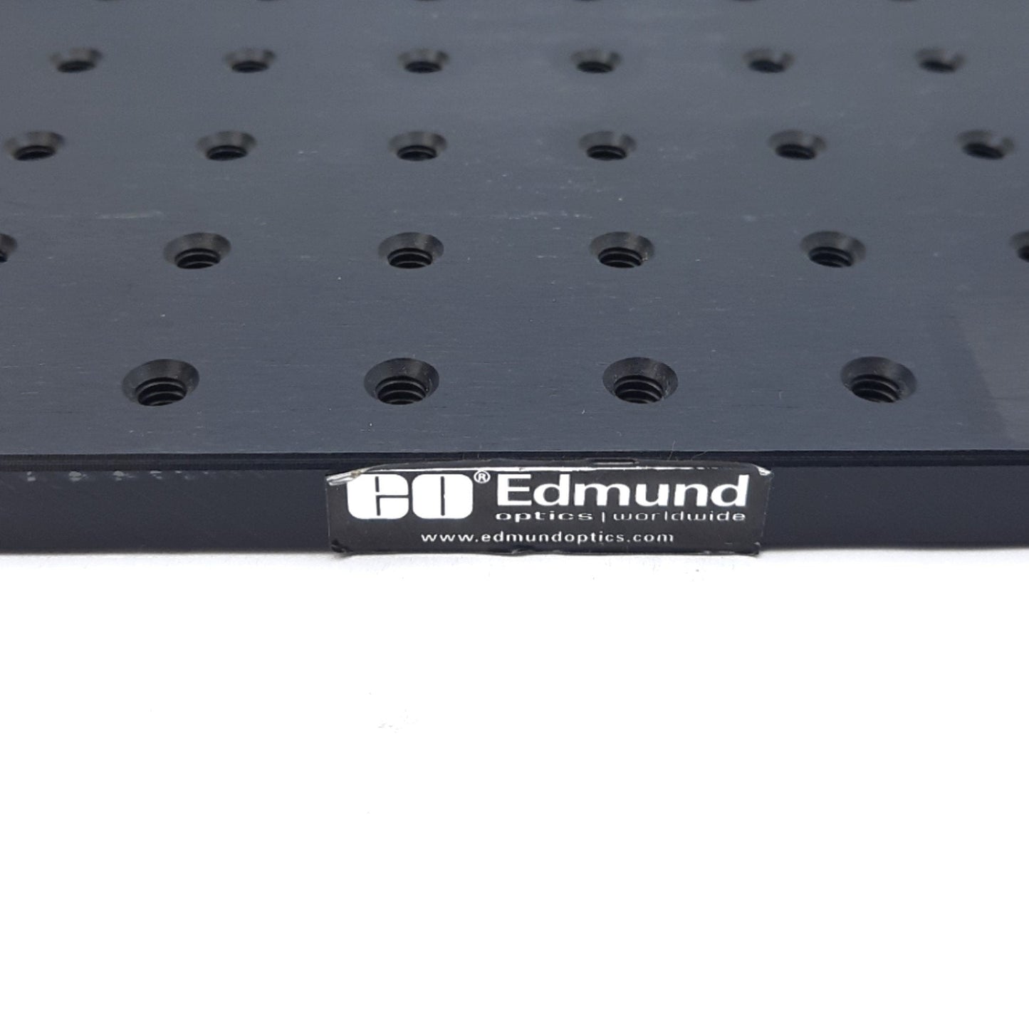 Used Edmund Optics 03-640 Bench Plate Breadboard, 24in x 12in x 0.5in, 1/4-20 Thread