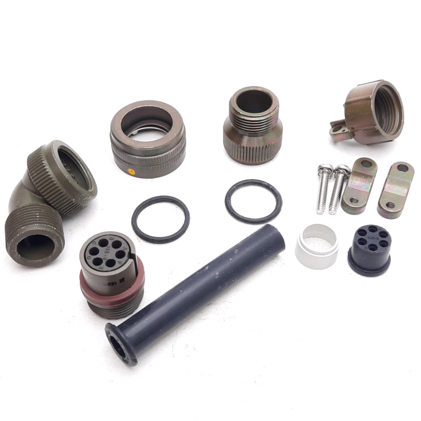 New Lot of 3 ITT Cannon FRCIR08LF-14S-6S-F80-VO Circular Connector, 6-Pin, 14S Shell