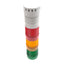 New C3 Controls WTL-50P1-MCDGDADRDS3 Tower Light ø50mm Green/Amber/Red LED 24VAC/DC