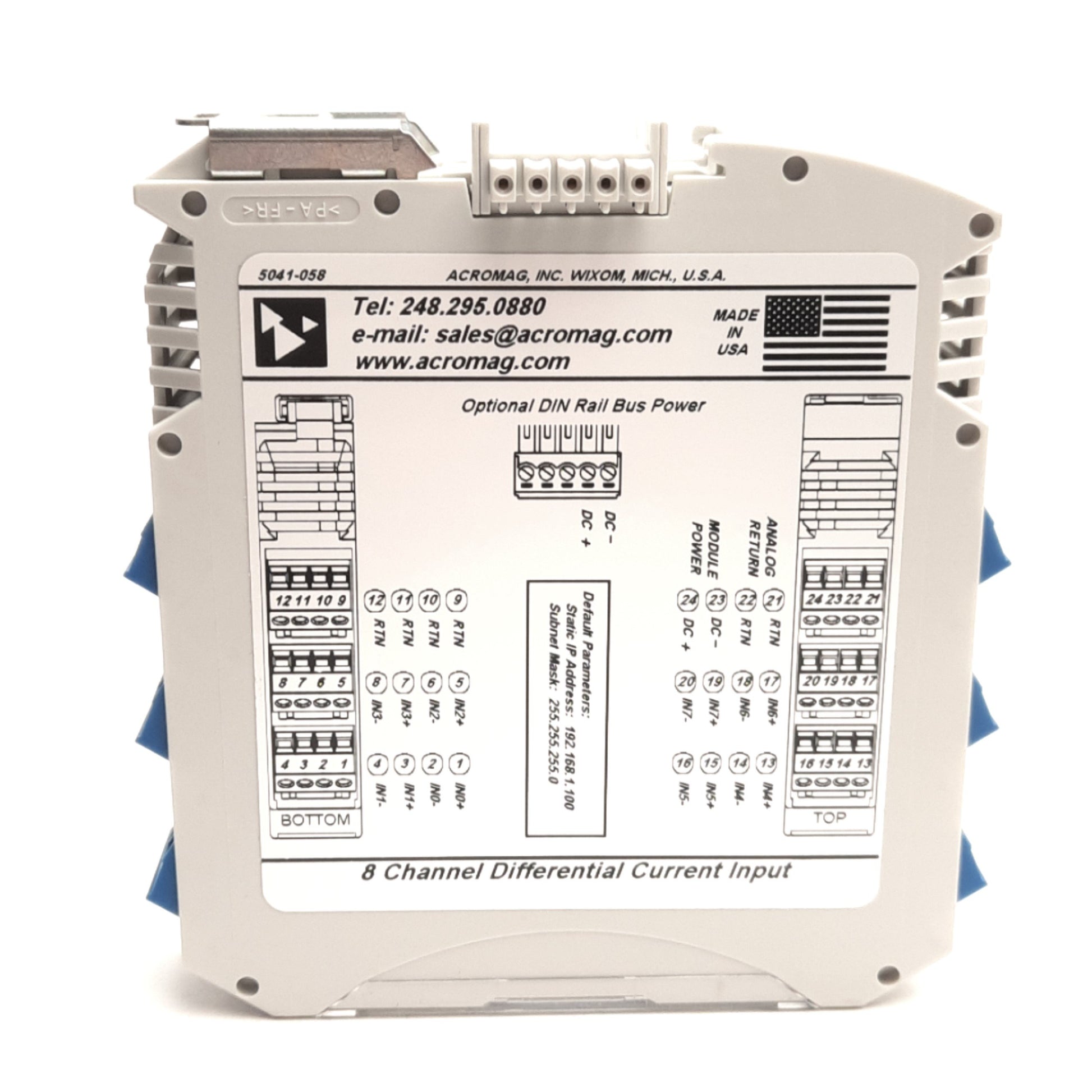 Acromag XT1212-000 BusWorks Industrial Ethernet/IP I/O Module, 12-32VD ...