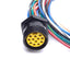 New Molex 3R2004A20F030 1300150058 Single-Ended Cordset, Mini-Change 12-Pin Female