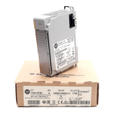 New Allen Bradley 1769-OF8V Compact I/O Analog Voltage Output Module 8-Channel ±10V