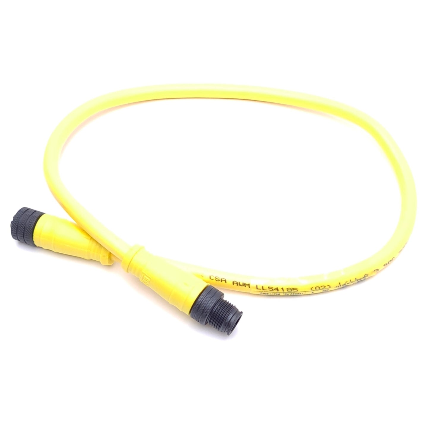 New Lot of 2 Molex 885030K03M005 1200661664 Cordset, M12 5-Pin Male/Female, 0.5m