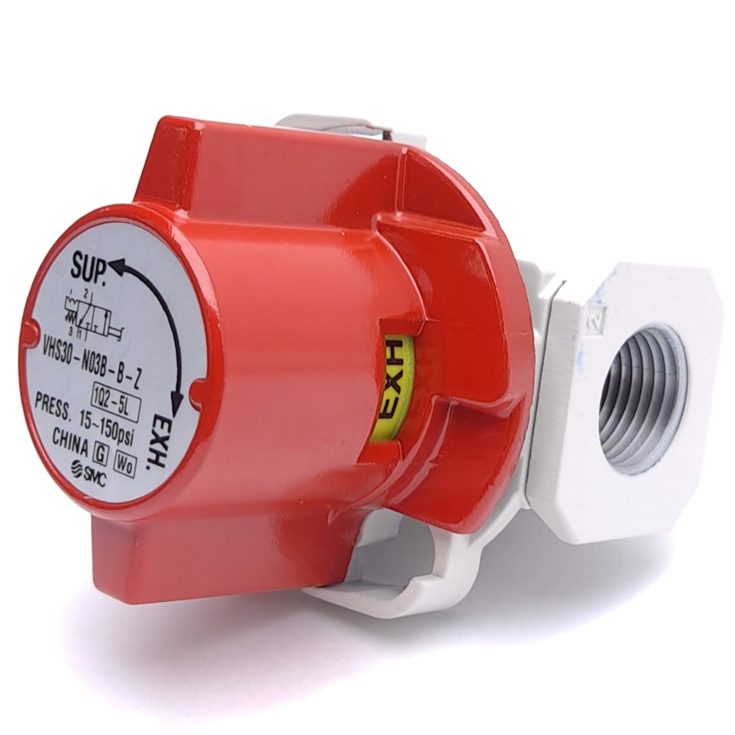 New SMC VHS30-N03B-B-Z Pressure Relief Valve, 3-Port, 3/8in NPT, 0.1-1.0MPa