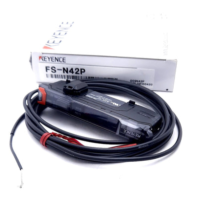 New Keyence FS-N42P Digital Fiber Optic Sensor PNP 10-30VDC 20mA 23 µs