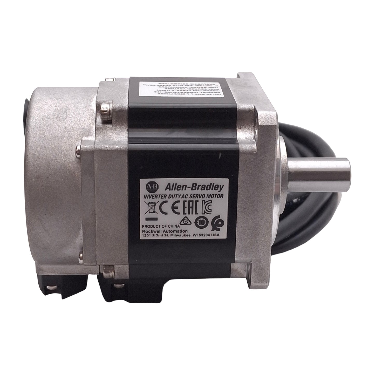 Allen Bradley TLY-A220P-BJ62AA Kinetix Servo Motor 0.35kW 3Ø 230VAC, ø12mm Shaft