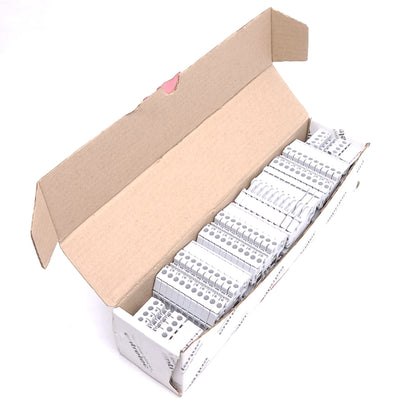 New Lot of 48 ABB Entrelec 1SNK505010R0000 Terminal Block, 1-Level, 2-Position