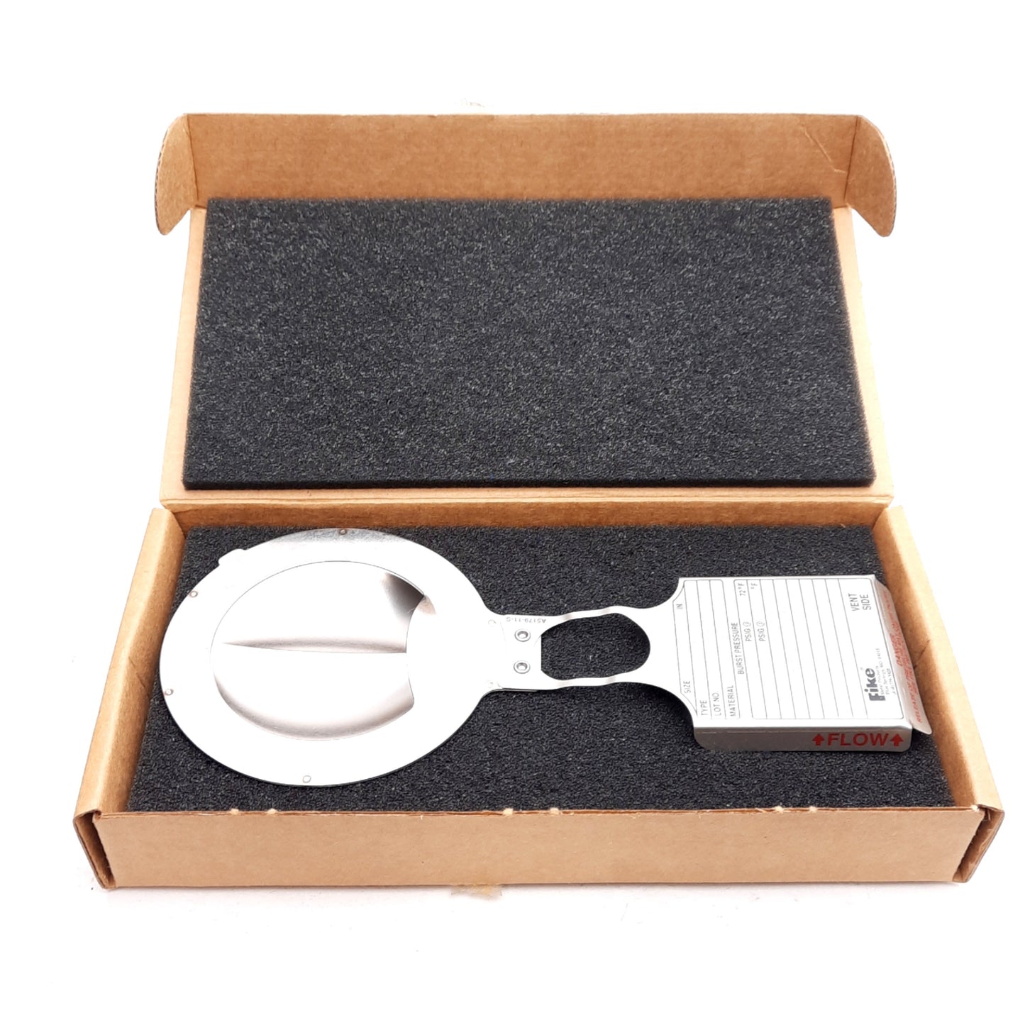 New Fike SRL Rupture Disc, ø2in, SST MONEL, 18.13PSIG @ 22°C Burst Pressure